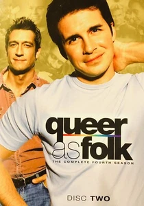 151 New Sealed Queer as Folk - ( Disk Two/Fourth Season )- DVD R1 - Picture 1 of 2
