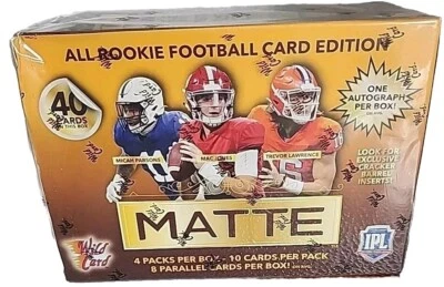 2021 NFL Wild Card Matte Cracker Barrel Edition Rare 1 Auto Lawrence Parsons  - Image 1 of 4