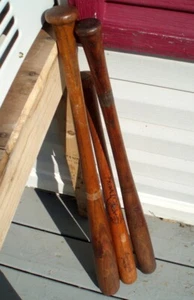 ANTIQUE BASEBALL BAT COLLECTION MLB - Picture 1 of 18