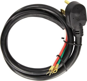 CABLE DE ALIMENTACIÓN UNIVERSAL DE GAMA/HORNO GE OEM WXO9X10035 4' 4 CLAVIJAS 40 AMP 4 HILOS - Imagen 1 de 1