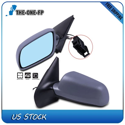 Espejos retrovisores laterales puerta conductor pasajero para Volkswagen Jetta Golf 1999-2010 Foto 1 de 4