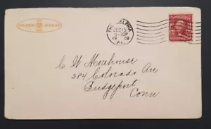 US 1908 Sunday School Times Co. Golden Jubileee Philadelphia Advertising Cover - Picture 1 of 2