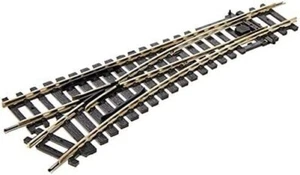 R8072 Hornby Rivarossi Échange Droit Gauche Court Lungh. 168mm.Nickel Argent - Imagen 1 de 1