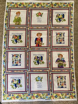 "Friendship Patchwork" Quilt Sewing panel Jody Houghton Connecting Thread 2014 - Image 1 of 4