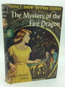 THE MYSTERY OF THE FIRE DRAGON - Carolyn Keene - 1961 - children - Nancy Drew - Imagen 1 de 7
