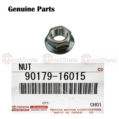 Genuine Toyota LandCruiser 105 100 80 Series HZJ FZJ HDJ UZJ FJ Nut - Image 1 of 2