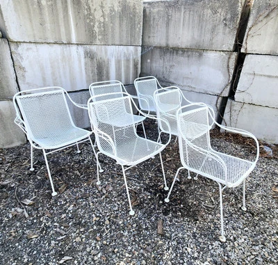 Vintage Wrought Iron Patio FURNITURE - Image 1 of 4