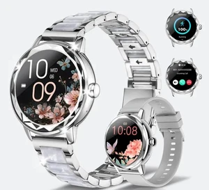 2025 Elegant and Modern Smart Watch for Women Wireless Calls, Message MLA-T0016B - Picture 1 of 9