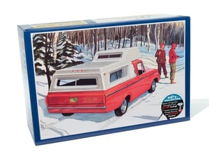 AMT 1/25 1963 Ford F-100 Camper Pickup Plastik Modellbausatz AMT1412 - Bild 1 von 2