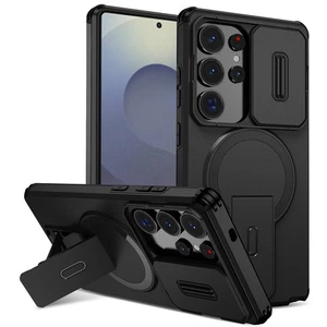 Für Samsung Galaxy S25 Ultra S24 A17 A56 Hülle-Magnetring & Schiebecover, Robust - Bild 1 von 25