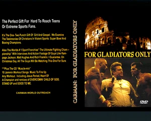 Carman nur für Gladiatoren - One-Two Punch Geschenk mit Körnung und Evangelium (DVD & CD) - Bild 1 von 2