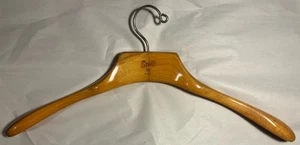 Vintage Setwell 20" Wooden Suit Coat Pant Hanger Made In USA - Picture 1 of 2