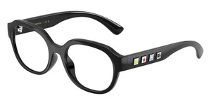 Dolce & Gabbana Eyeglasses Kids DX5004U 501 Black Full Rim Glasses 48MM - Picture 1 of 2