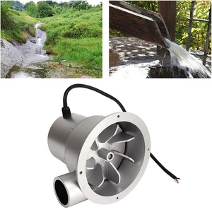 36W 50W 100W Mini Elektro Wasserkraft Generator Wasser Turbine Energieerzeuger - Bild 1 von 15