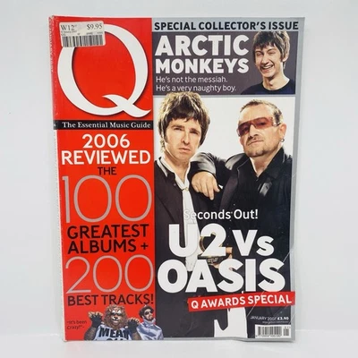 Q Magazine #246 January 2007  U2 vs Oasis Arctic Monkeys Q Awards 2006 Special - image 1 of 4
