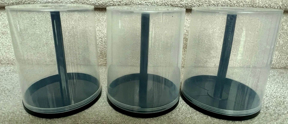 (3) Empty CD DVD Blu-Ray Spindle Cake Box Storage Container Hold 100 Discs 🔥 - Image 1 of 1