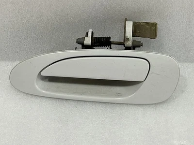 1994 1995 1996 1997 HONDA ACCORD LEFT DRIVER SIDE REAR DOOR HANDLE WHITE - Image 1 of 4