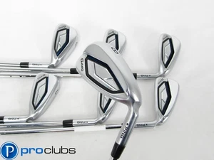 PING G440 BLACK DOT IRONS 5-PW,UW STEEL NIPPON NS PRO 850GH REGULAR FLEX #457010 - Picture 1 of 7