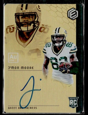 2018 Panini Elements RPS Rookie Gold J'Mon Moore Rookie Auto 30/50 #106 - Image 1 of 2