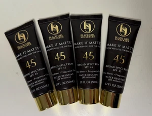 Neu ohne Verpackung Menge 4 Black Girl Sonnencreme Make It Matt LSF 45 1,7 flüssige Unzen/50 ml VERSIEGELT 9/25 - Bild 1 von 4