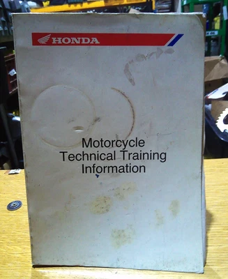 OFFICIAL HONDA MOTORCYCLE TECHNICAL TRAINING INFORMATION MANUAL - Image 1 of 4