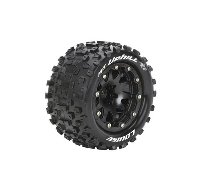 LOUISE LOUT3309SBM MFT MT-Uphill Bead-Lock-Felge 1/2 Offset 14mm 1/10 Truck 2.8 - Bild 1 von 2