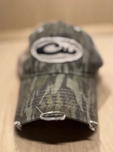 Drake Waterfowl Systems Hat Cap Adjustable Snapback Camo Old School Camouflage - Picture 1 of 4