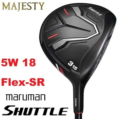 New Maruman Majesty Shuttle 5W 18 Fairway Wood RH/ IMPACT FIT(SR) 42.5in Golf JP - Image 1 of 4