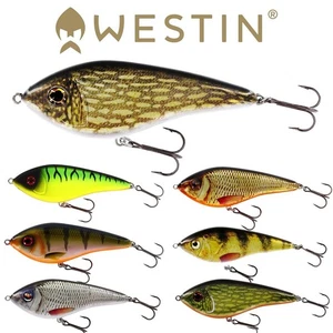 Westin Swim Glidebait 10 cm | 34 g Sinking Jerkbait Swimbait lucio Wobbler cebo - Imagen 1 de 8