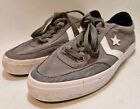 Converse One Star UK 7 Canvas Light Grey Skate Trainers/ Shoes VGC