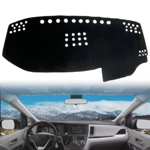 Car Dash Cover Mat Dashboard Pad For Toyota Sienna 2015-2020 Non-slip Pad - Picture 1 of 8