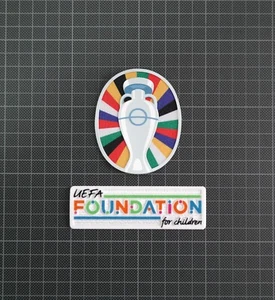 UEFA Euro 2024 & FOUNDATION Patches - Picture 1 of 1
