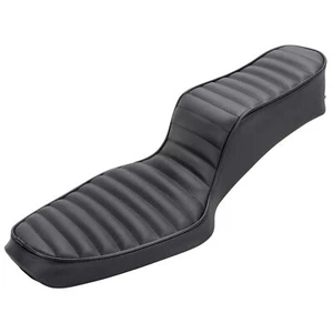 Asiento trasero Sully's Customs Camel - plisado horizontal - para Harley Sp 1982 - 2003 - Imagen 1 de 5