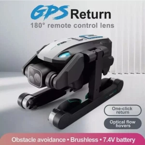 S188 Drone GPS FPV 4K HD Dual Camera Obstacle Avoidance Quadcopter Smart Follow - Picture 1 of 10