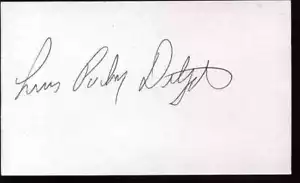 Luis 'Puchy' Delgado signed 3x5 card -INPERSON 1977 Seattle Mariners - w/ COA - Picture 1 of 1