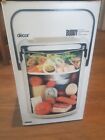 DECOR Buddy Insulated Retro CLASSIC WHITE Drink Food Picnic Chiller VW Camping