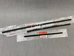 Genuine Honda Full Complete Wiper Blade Set 2007-2011 CR-V Rubber Insert OEM - Picture 1 of 12