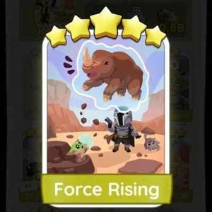 Force Rising - MONOPOLY_GO_5 Stars Sticker ⭐⭐⭐⭐⭐ | FAST DELIVERY - Imagen 1 de 1