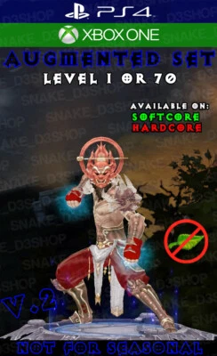 Diablo 3 - PS4 - Xbox One - Unmodded Primal Monk Set - Thousand Storms V.2 - Imagem 1 de 4