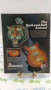  IBANEZ ARTIST 1984 Electric Guitar Magazine Ad  - Picture 1 of 1