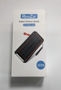 Chargeur solaire ReeZar Solar Power Bank (HP8) 61200mAh - Photo 1 sur 4