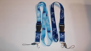 Dos cordones de béisbol de los reales de Kansas City MLB - impresos en ambos lados 25" de largo - Imagen 1 de 1