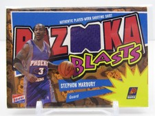 STEPHON MARBURY 2003-04 TOPPS BAZOOKA BLASTS PATCH! PHOENIX SUNS! 