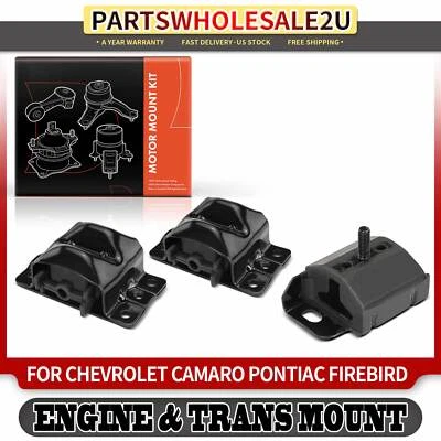 Montaje de motor y transmisión 3 piezas para Chevrolet Camaro 1982-1992 Pontiac Foto 1 de 4