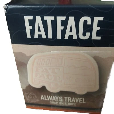 FatFace Always Travel Soap On A Rope /200g/ Scented with Amber & Sandalwood