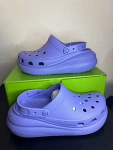 Crocs Classic Crush Platform Added Height Purple Clog 207521 MENS SIZE 11 ( Z7) - Picture 1 of 6