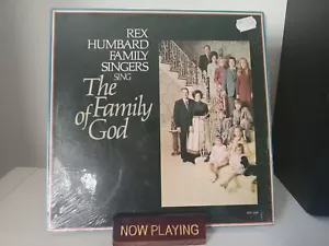 Rex Humbard Family Singers Sing The Family of God LP 1980's Gospel Ohio Private - Picture 1 of 14
