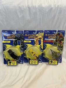 Transformers Machine Wars THUNDERCRACKER and HOIST and HUBCAP 1996 Kenner - Picture 1 of 9