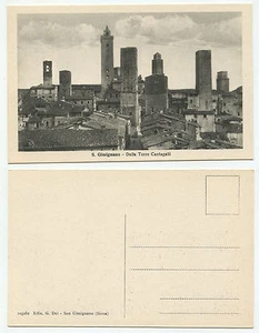 26495 - San Gimignano - Dalla Torre Cantagalli - alte Ansichtskarte - Picture 1 of 1