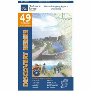 Kildare, Meath, Offaly, Westmeath OS Discovery - 49 - map - Picture 1 of 1